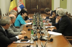 19 March 2015 The members of National Assembly committees in meeting with the delegation of the Interparliamentary Group Belgium – Serbia